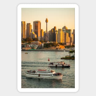 Cruising Sydney Harbour, Sydney, NSW, Australia Magnet